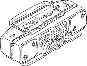 Sony - CFD-105