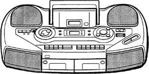 Aiwa - CSD-SR545