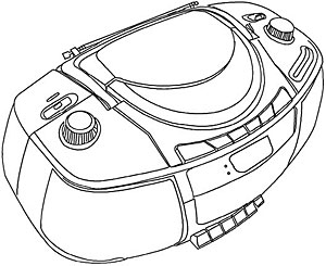 Coby - MP-CD450