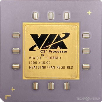 VIA - C3 Processor 1.0A