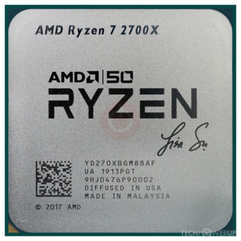 AMD - Ryzen 7 2700X 50th Anniversary