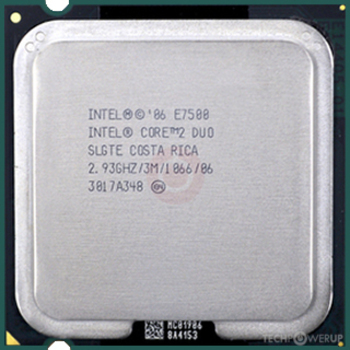 Intel - Core 2 Duo E7500