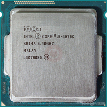 Intel - Core i5-4670K