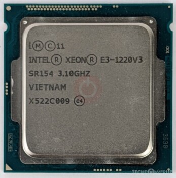 Intel - Xeon E3-1220 v3