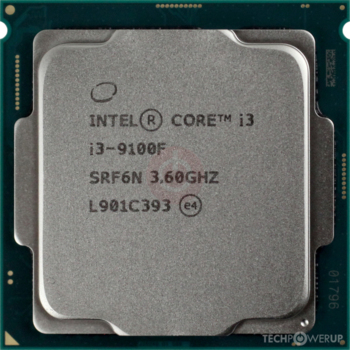 Intel - Core i3-9100F