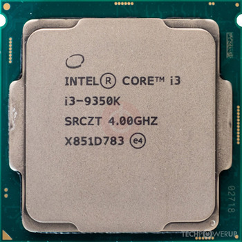 Intel - Core i3-9350K