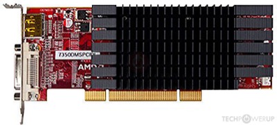 AMD - Radeon HD 7350 OEM PCI