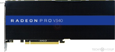 AMD - Radeon Pro V340 16 GB