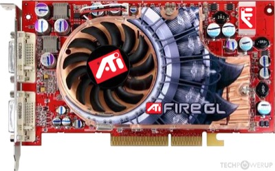 ATI - FireGL 9800 X2-256T