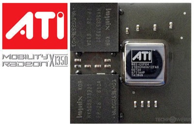 ATI - Mobility Radeon X1350