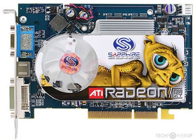 ATI - Radeon X1300 XT AGP