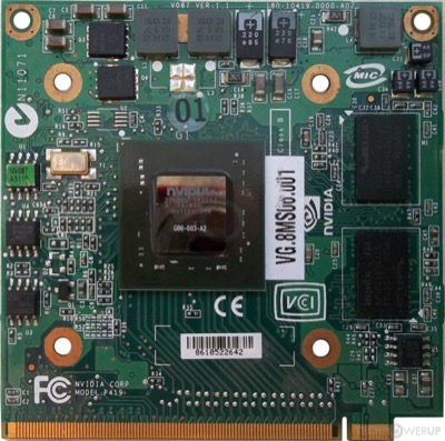 NVIDIA - GeForce 8400M GT