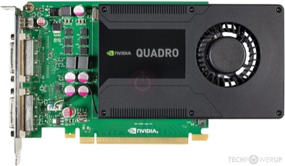 NVIDIA - Quadro K2000D