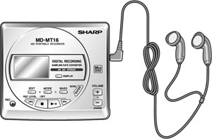 Sharp - MD-MT16