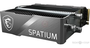 MSI - Spatium M580 Frozr 4TB